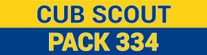 Cub Scout Pack 334 logo