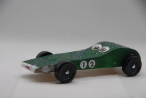 Cub Scout Pack 334 2024 Pinewood Derby Third Place Car