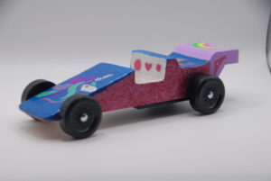 Cub Scout Pack 334 2024 Pinewood Derby Most Colorful Car