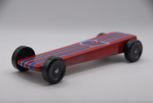 Cub Scout Pack 334 2024 Pinewood Derby Second Place Car